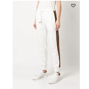 MCM side stripe-trim track pants US Medium New